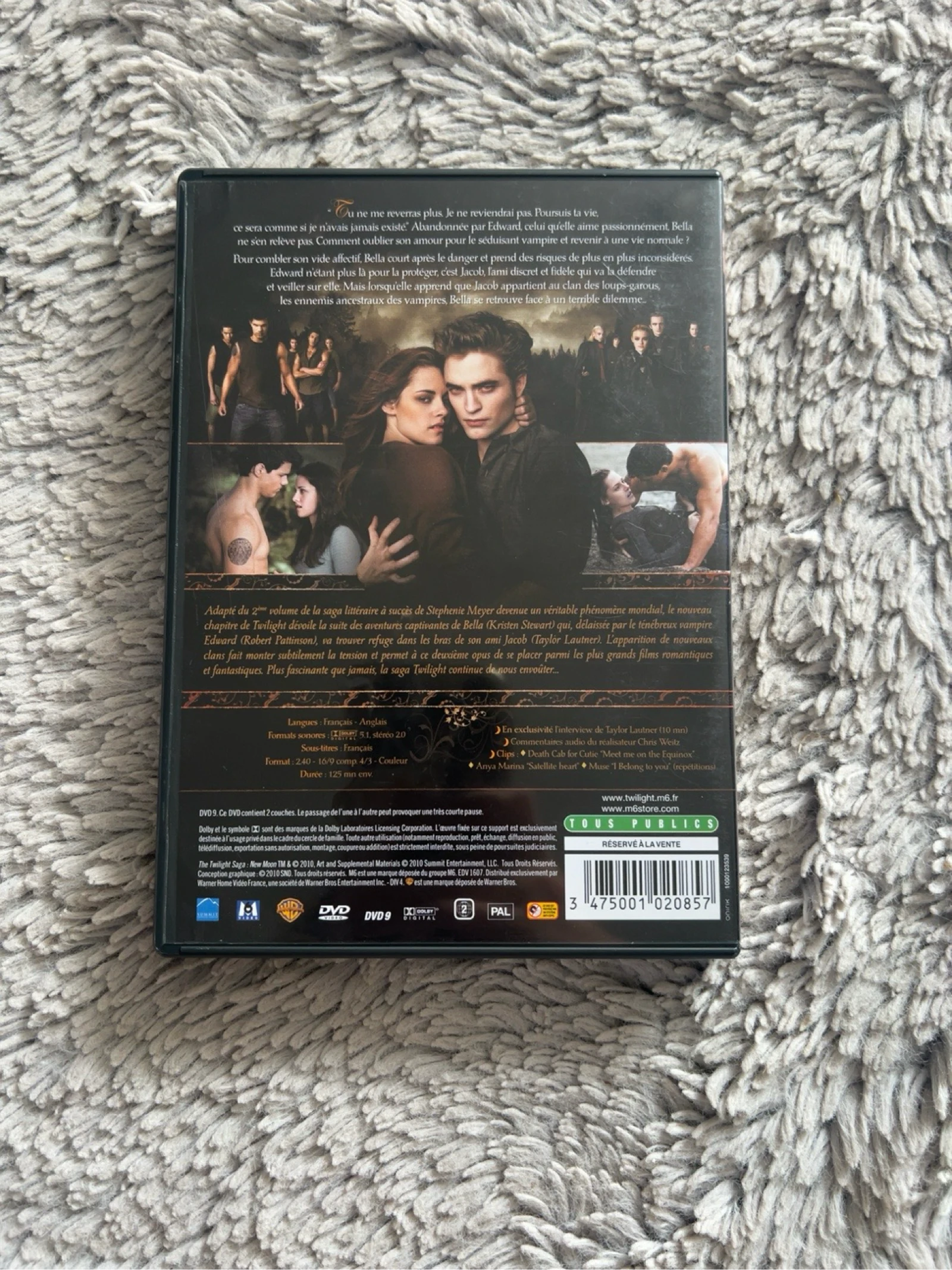 DVD Crepúsculo Capítulo 2: Tentação – Saga Crepúsculo – Robert Pattinson – Muito bom estado – photo 2
